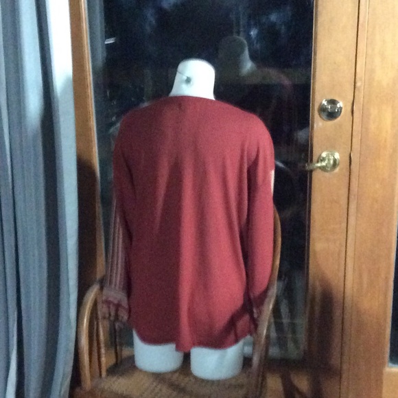 Casual Express Women’s Orange Long Sleeve Top M - Picture 5 of 6